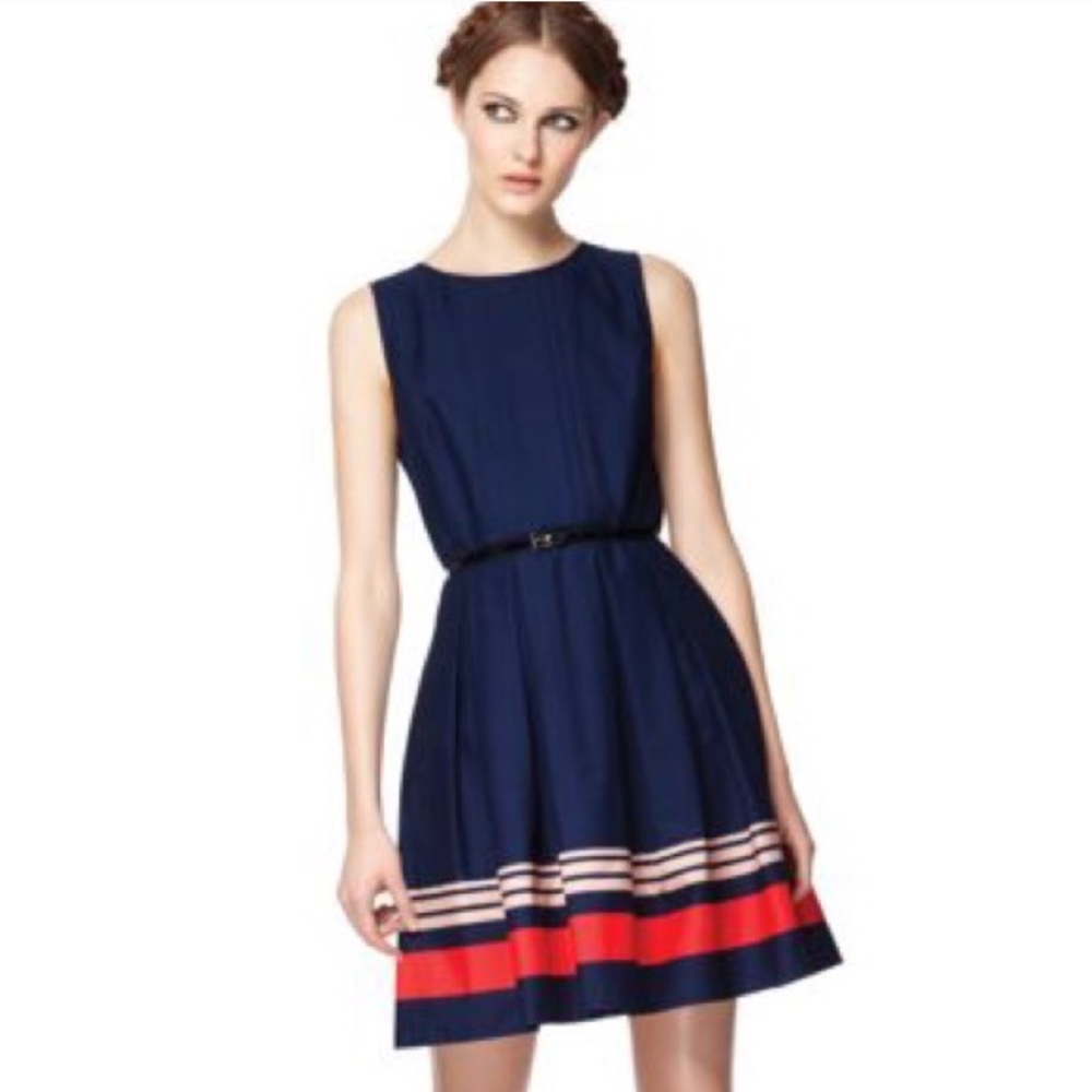 Jason Wu for Target Navy Cotton Poplin Dress